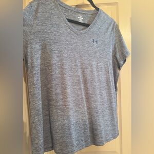 Under Armour Heathered Black Grey T-Shirt